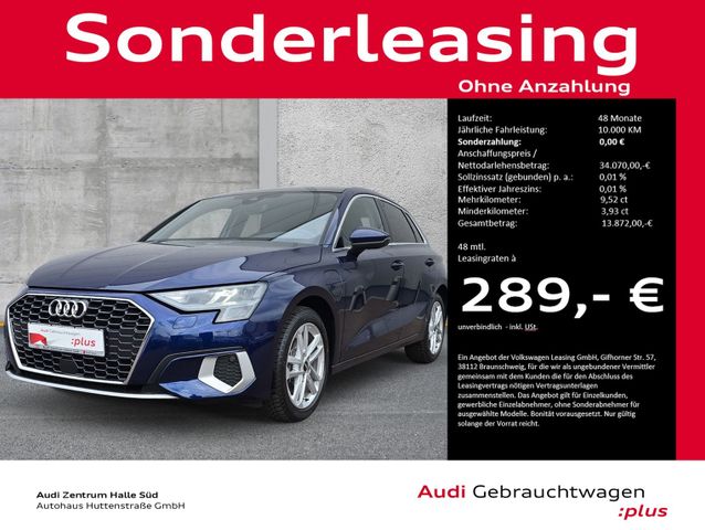 Audi A3 Sportback 40 TFSIe advanced LED eKLAPPE PANO