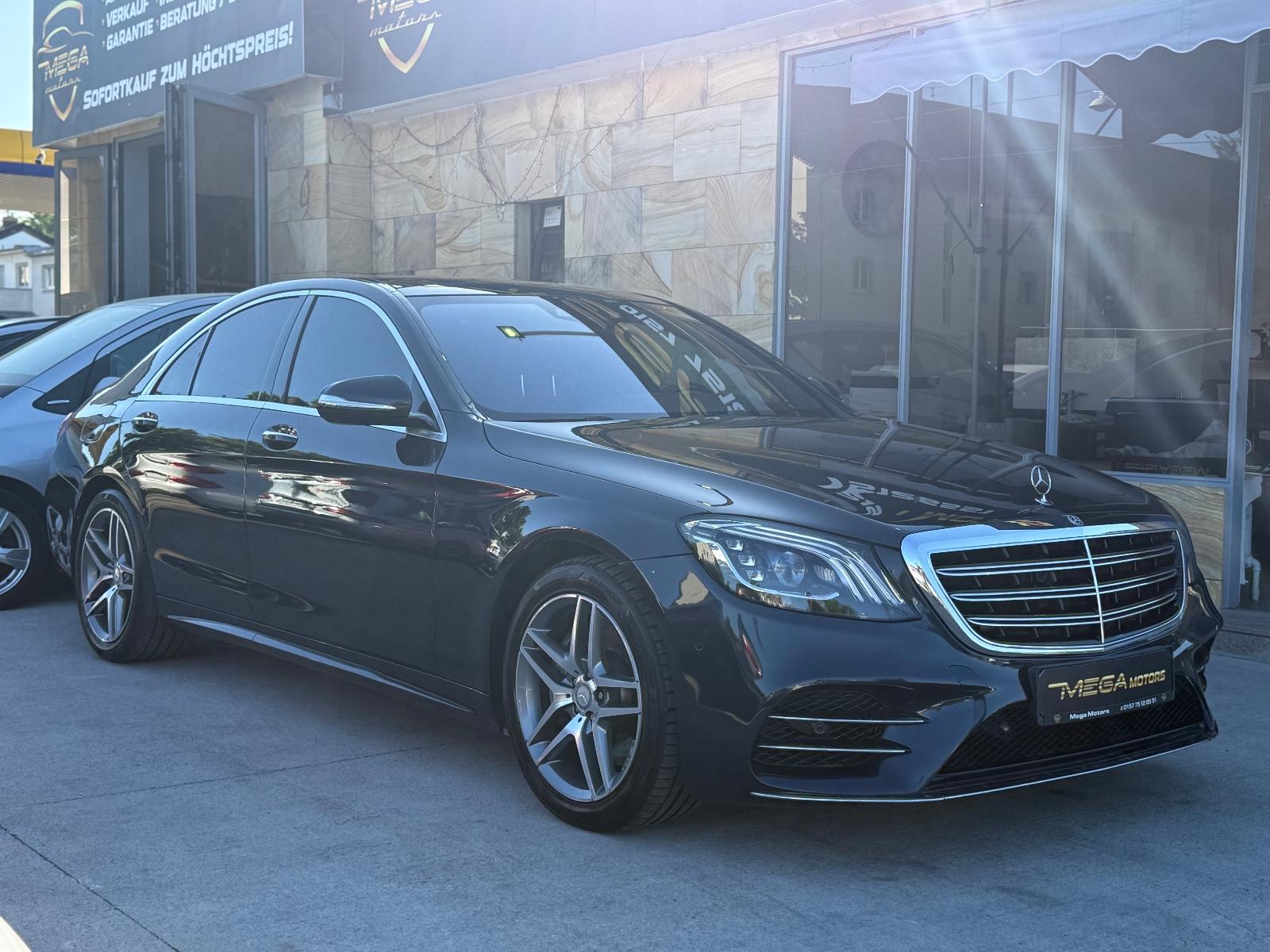 Mercedes-Benz S 350 d-AMG-Head-Up-Nachtsicht-Burmester