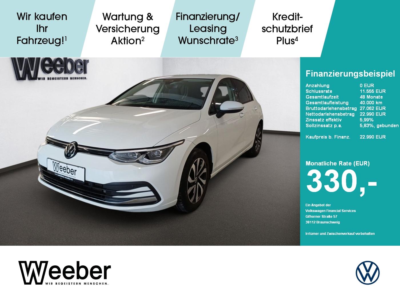 Volkswagen Golf Active *AHK*ACC*NAVI*LED PLUS*KAMERA*APP CO