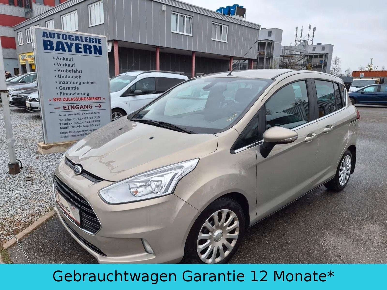Ford B-MAX 1.0 Titanium *SHZ*TEMP*KLIMA*Teilleder*