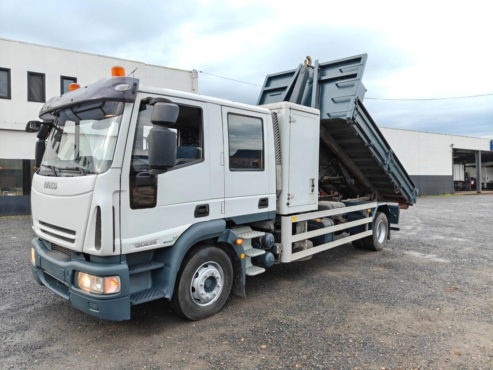 Iveco 130E25 Abrollkipper Doka 7Pl.