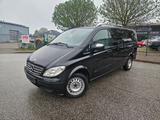 Mercedes-Benz Viano 2.2 CDI lang-7 SITZER-KLIMA-LEDER-NAVI-AHK - Mercedes-Benz Viano mit Diesel-Antrieb: Schwarz, Leder, Navigationssystem