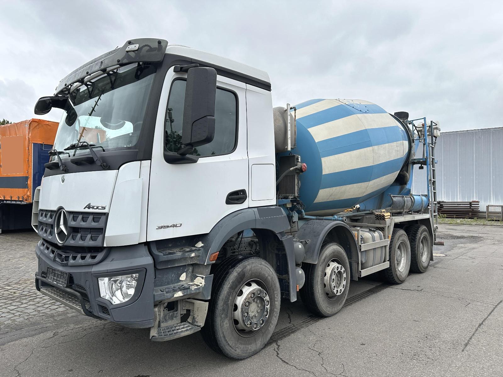 Mercedes-Benz Arocs 3540B* 8x4* Intermix 9m³* Deutscher LKW