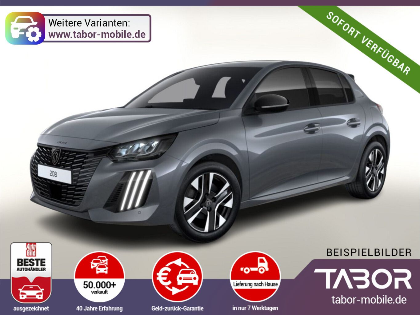 Peugeot 208 Allure 2xPDC LED CarPlay DAB UVP-37%*