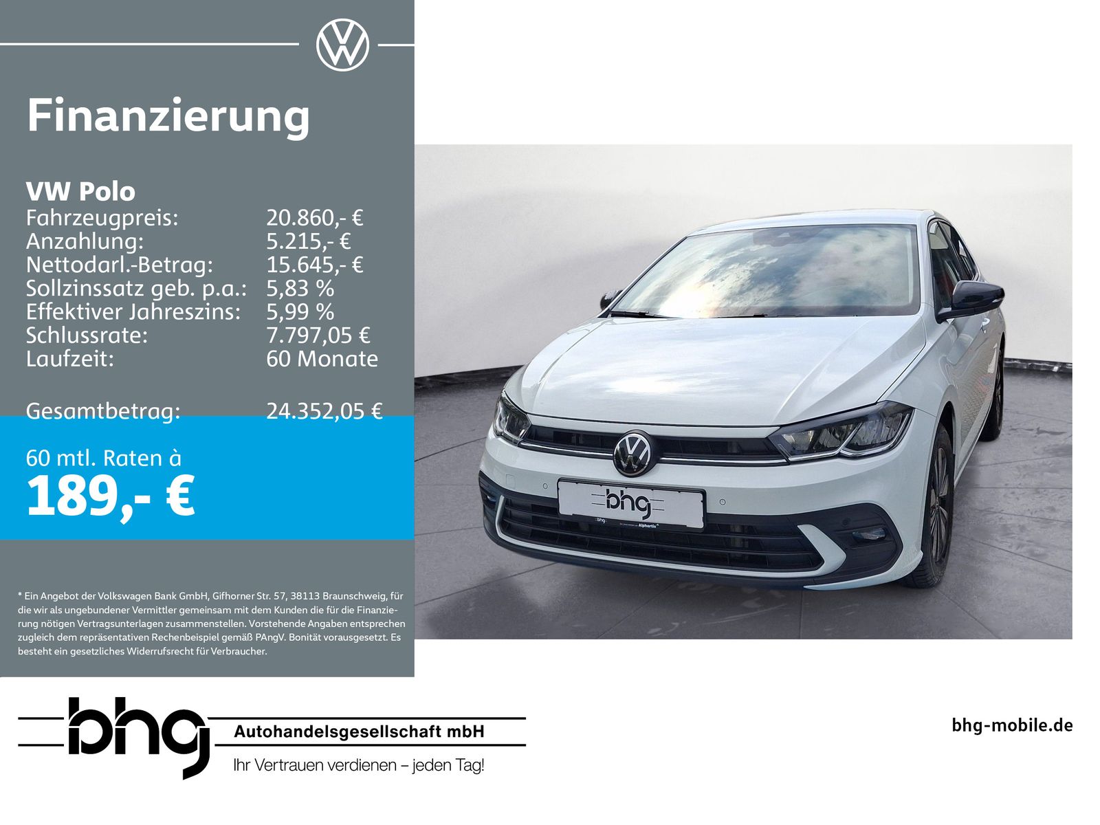 Volkswagen Polo Life 1,0 l TSI OPF