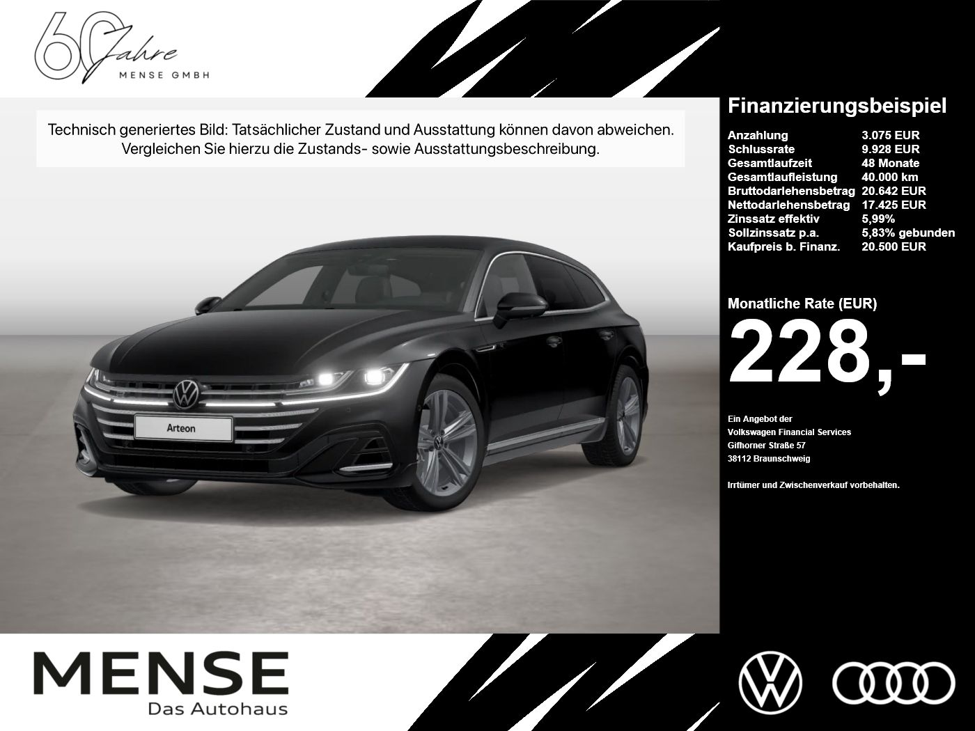 Volkswagen Arteon Shooting Brake 2.0 TDI R-Line DSG