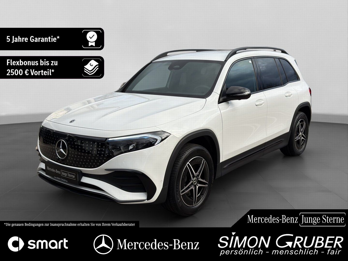 Fahrzeugabbildung Mercedes-Benz EQB 300 4M AMG Night 360 Winter 7Sitze Model 25