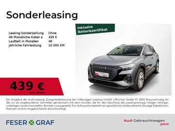 Audi Leasingangebot: Audi Q4 e-tron 45 e-tron Matrix/HuD/Navi+/Sonos/ACC/A