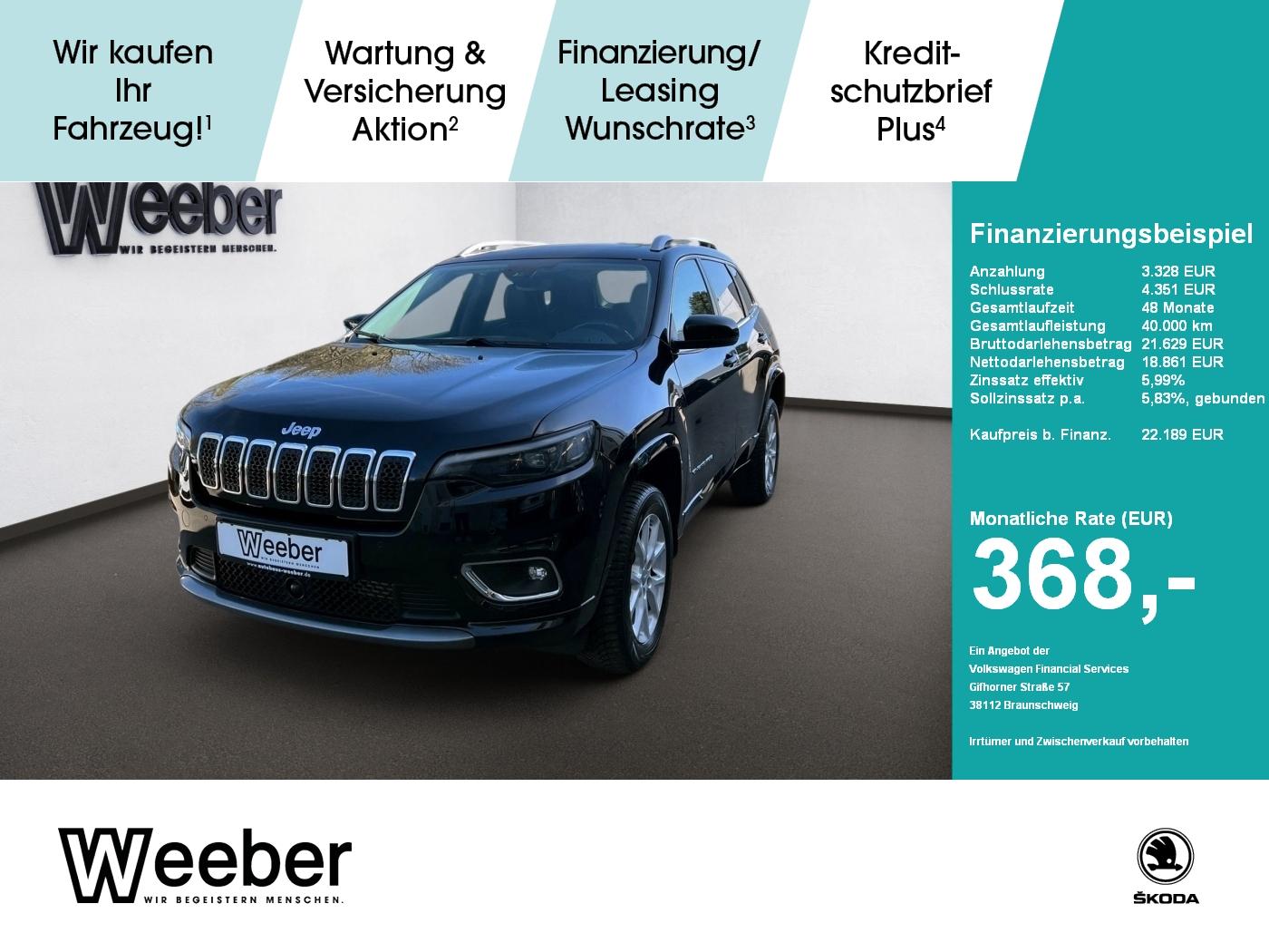 Jeep Cherokee Overland 4WD *NAVI*AHK*LEDER*KAMERA*XEN