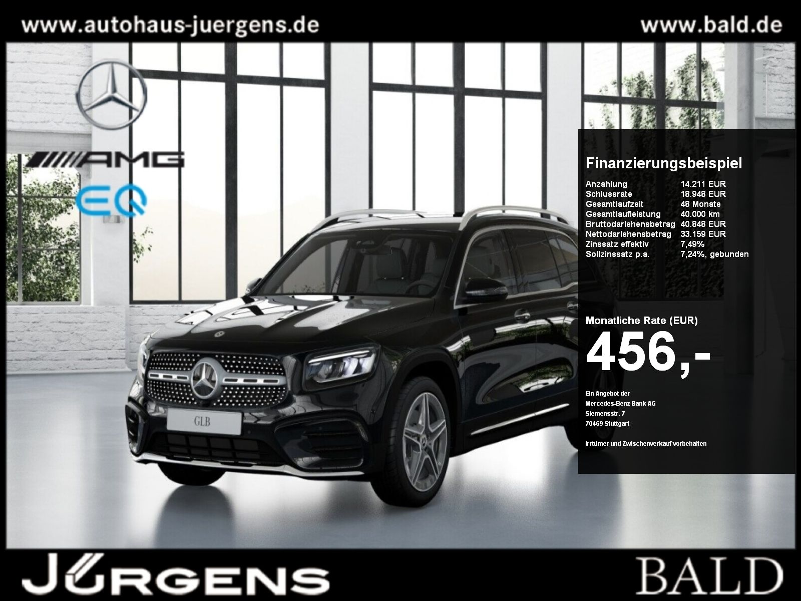 MERCEDES-BENZ GLB 200 d 4M AMG+Distr+Ambiente+Carbon+Sthzg+Kam