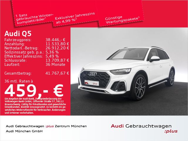 Audi Q5 55 TFSI e qu. S tronic 2x S line Luftfed AHK foto 1
