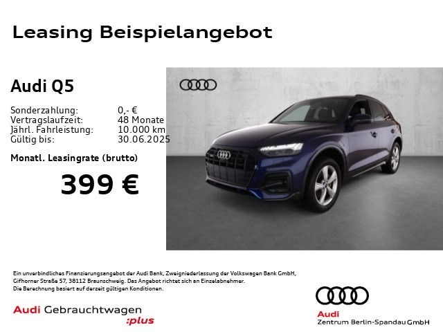 AUDI Q5 45 TFSI qu. Adv. S tronic *PANO*MATRIX*AHK*