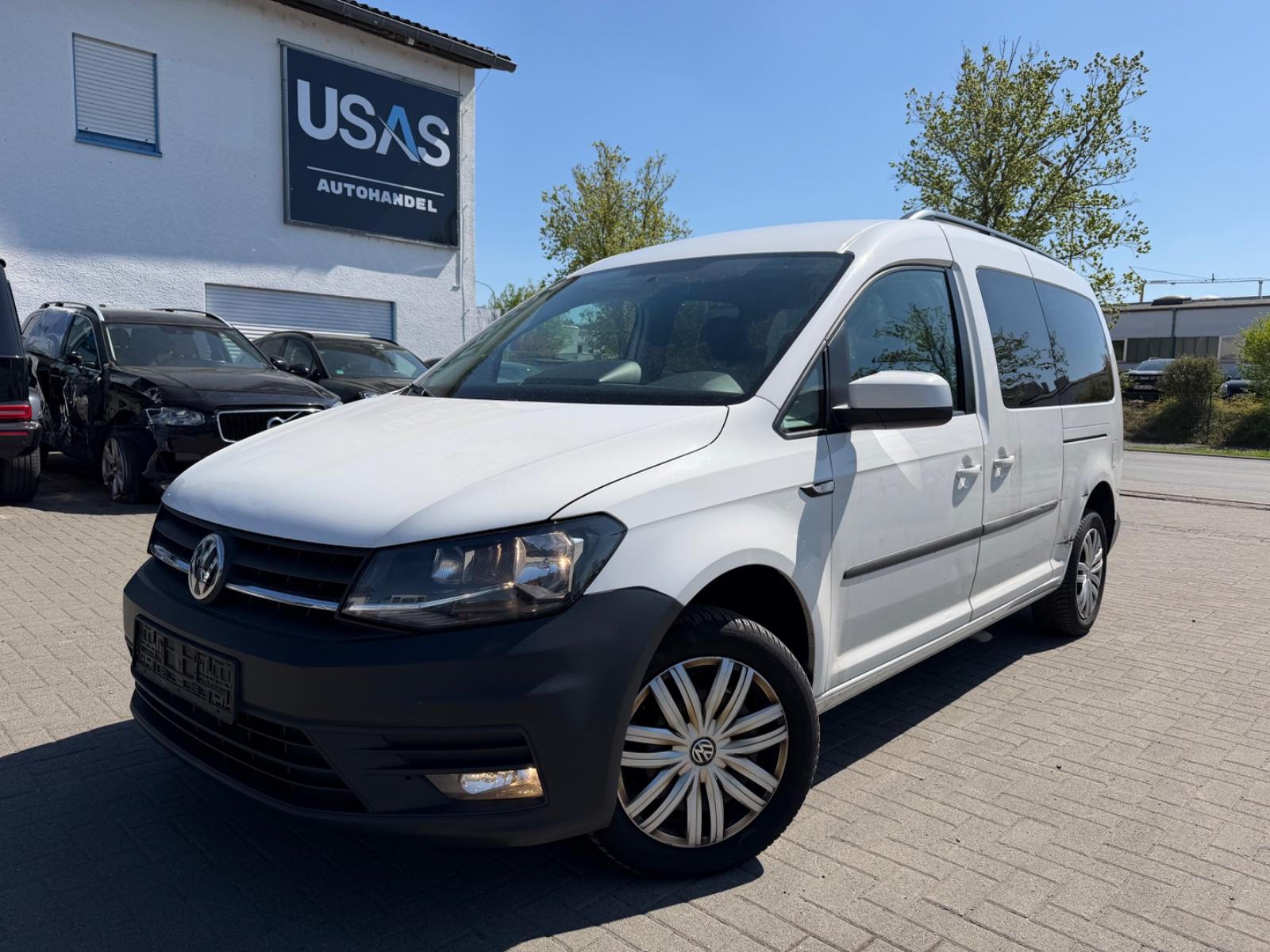 Volkswagen Caddy PKW Maxi 2.0TDI 7-Sitzer 1.HAND Scheckheft