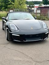 Porsche Boxster 981 / 2,7L / schwarz-beige... - Porsche Boxster 981 mit Benzin-Antrieb