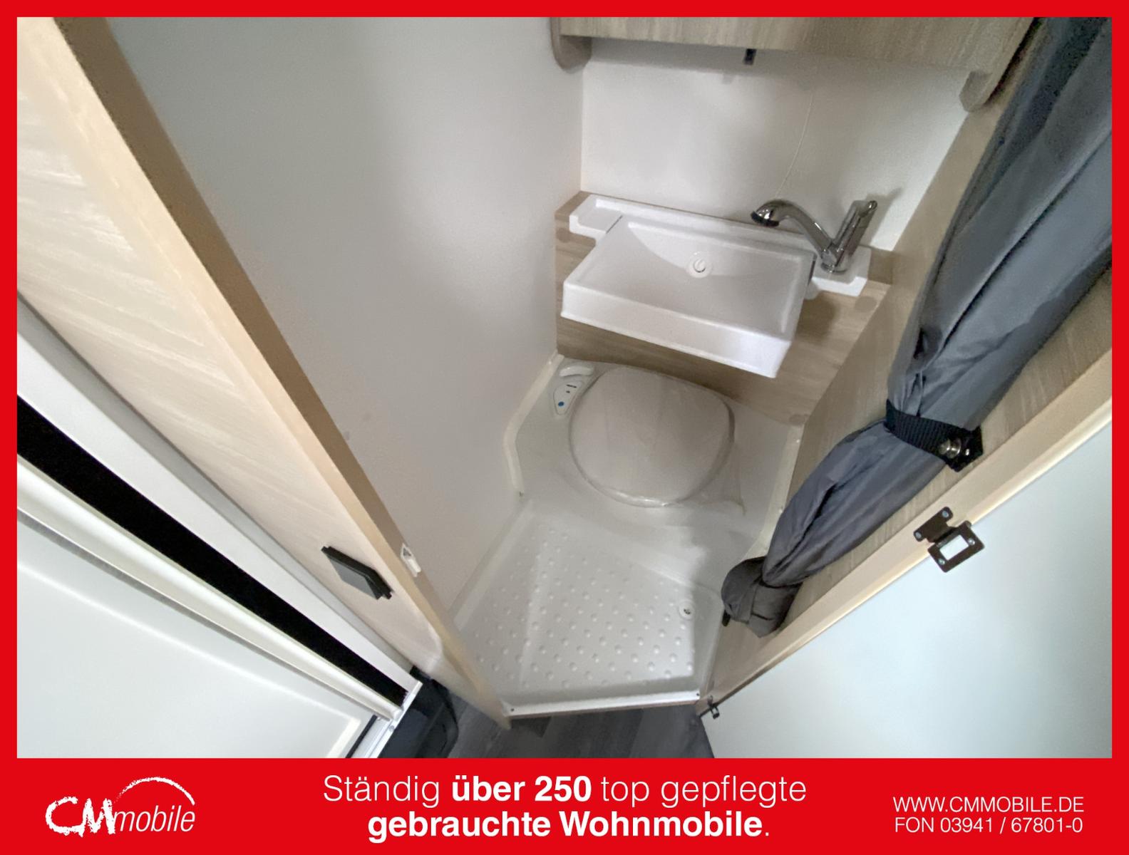 Sterckeman Easy 390 CP - Festbett - 4er Sitzgruppe -