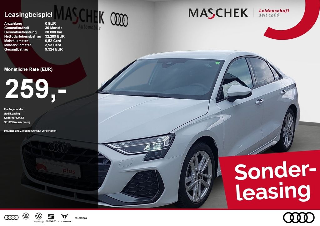 A3 Limousine S line 35 TFSI Naviplus SONOS AHK S