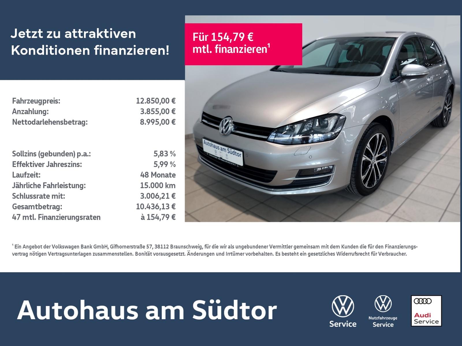 Volkswagen Golf VII Allstar 1.4 TSI | Xenon PDC ACC
