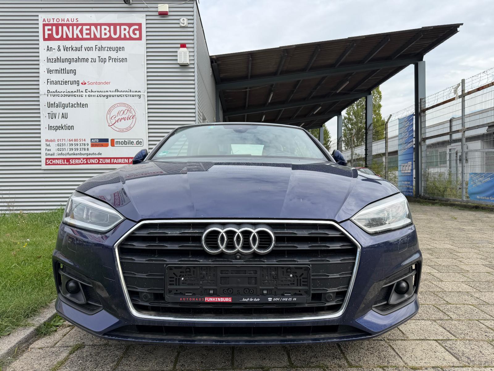 Audi A5 40 TDI ACC/HUD/360°/VIRTUAL/B&O/KEYLES/LED
