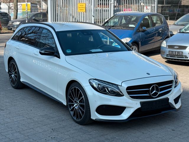 Mercedes-Benz C220Td 4M AMG Night Pkt/9G-TR/ LED/ R.Kam/ Leder