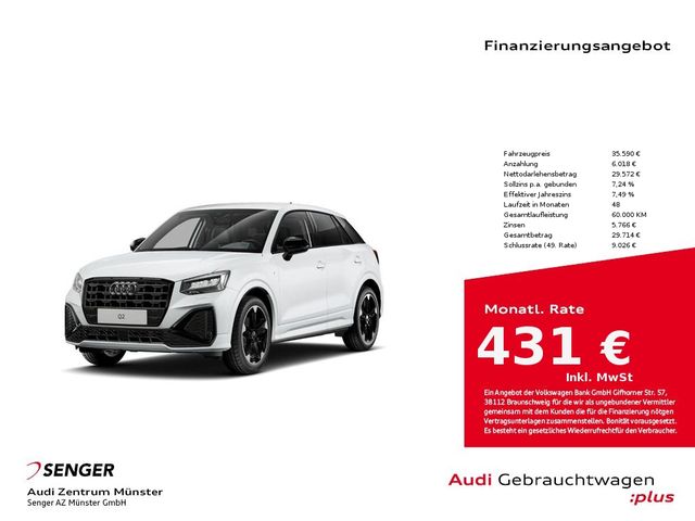 Audi Q2 S line 35 TFSI S tronic MMI LED B&O AHK