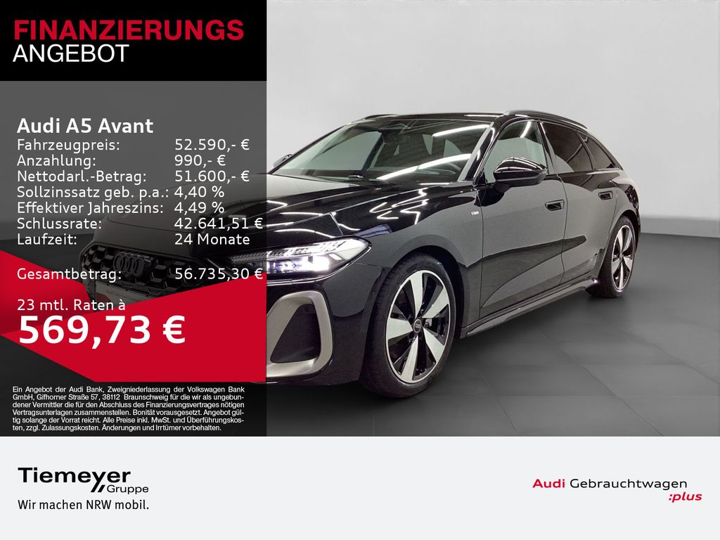 A5 Avant TDI S LINE LEDER MATRIX B&O HuD