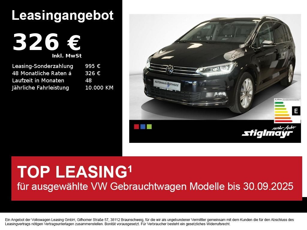 Touran Highline 2.0TDI ACC+AHK+KAMERA+LED+7-SITZ