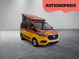 Ford Transit Custom Nugget *Aufst.D *AHK *AUT *Heckkü - orange Wohnmobil oder -wagen