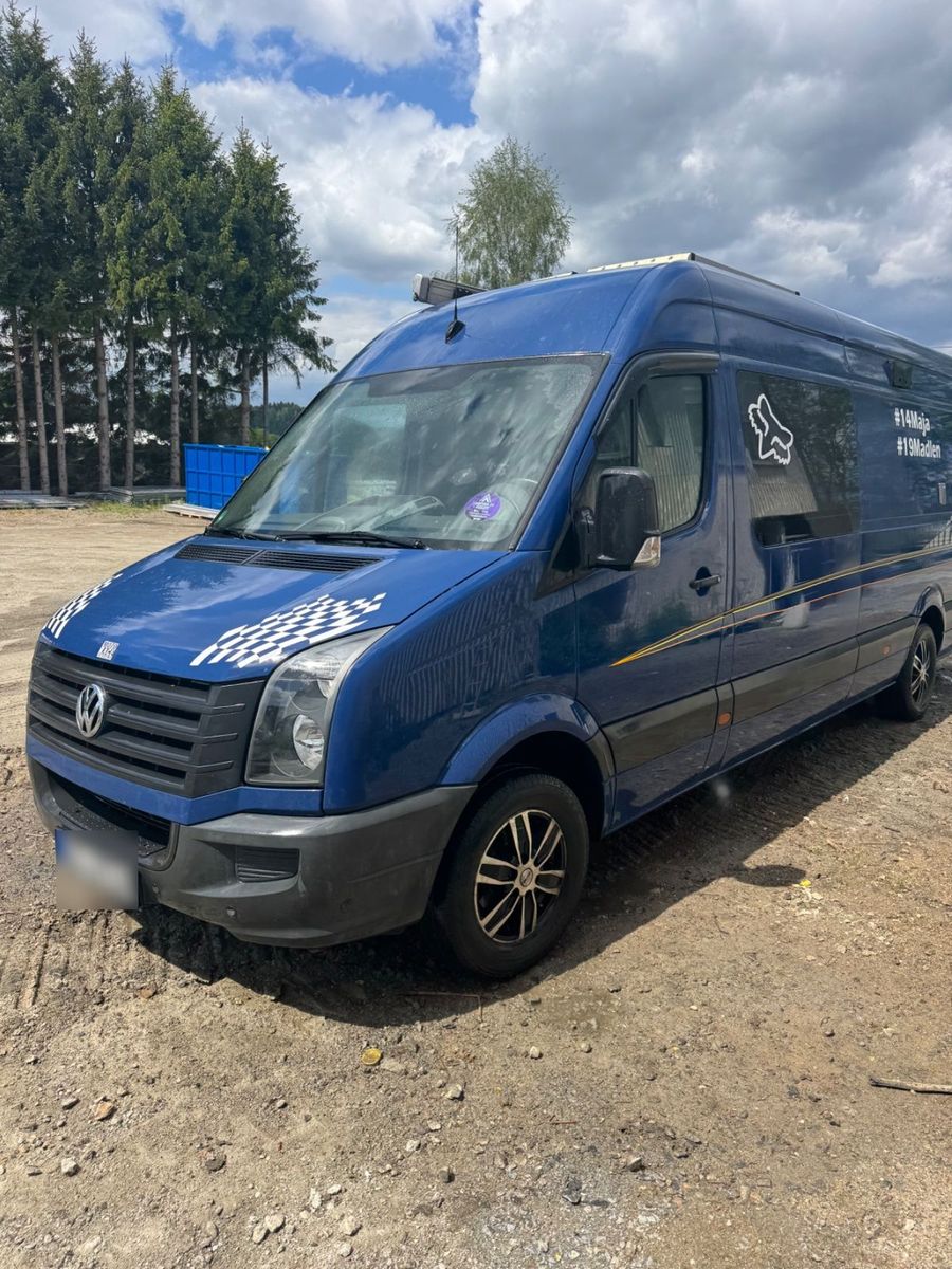 VW Vw crafter Renntransporter Camper l4h4