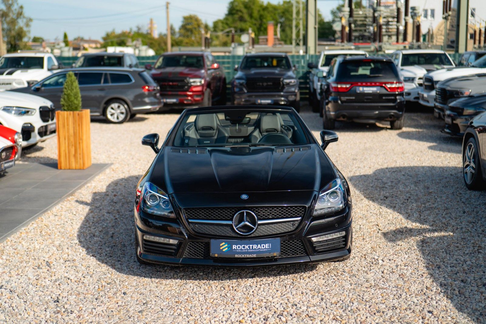 Fahrzeugabbildung Mercedes-Benz SLK 55 V8 AMG Roadster Carbon | Service NEU