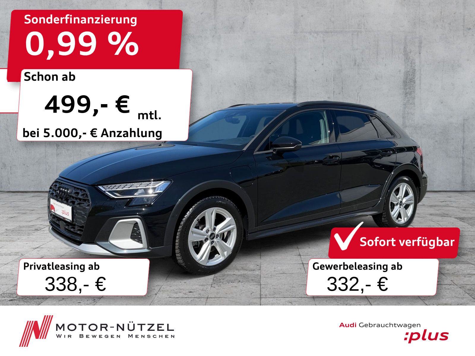 Audi A3 allstreet 40 TFSI e S-TR LED+NAVI+RFK+ACC+18"