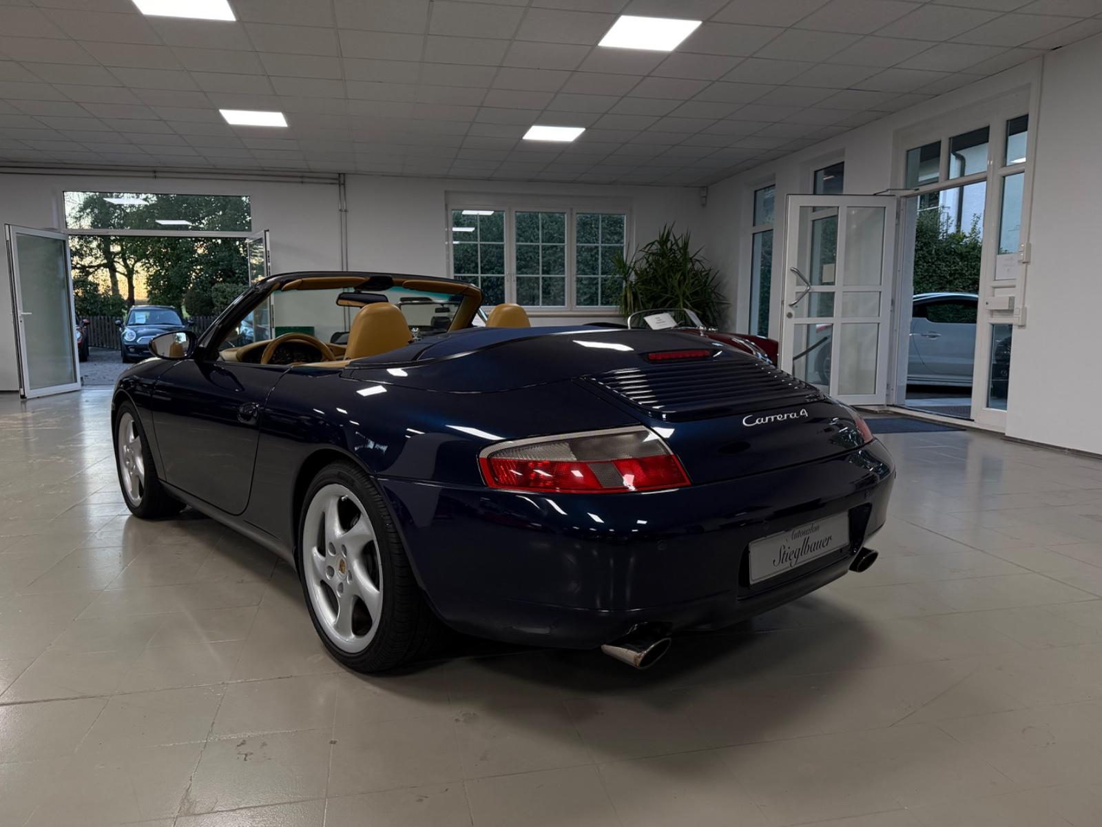 PORSCHE 911 996 CARRERA 4 CABRIOLET 3.4 300ch TIPTRONIC S - CUIR - SIÈGES CHAUFFANTS - GPS - HISTORIQUE PORSCHE