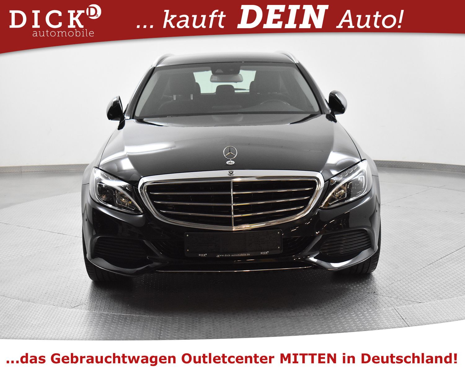 MERCEDES-BENZ C 220d T 9G Exclusive NAVI+LEDER+SHZ+AHK+LED+19" - Image 3