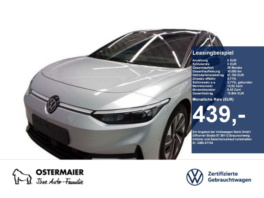 Volkswagen ID.7 PRO S BLACK 286PS NP.80T AHK.PANO.IQ-DRIVE.