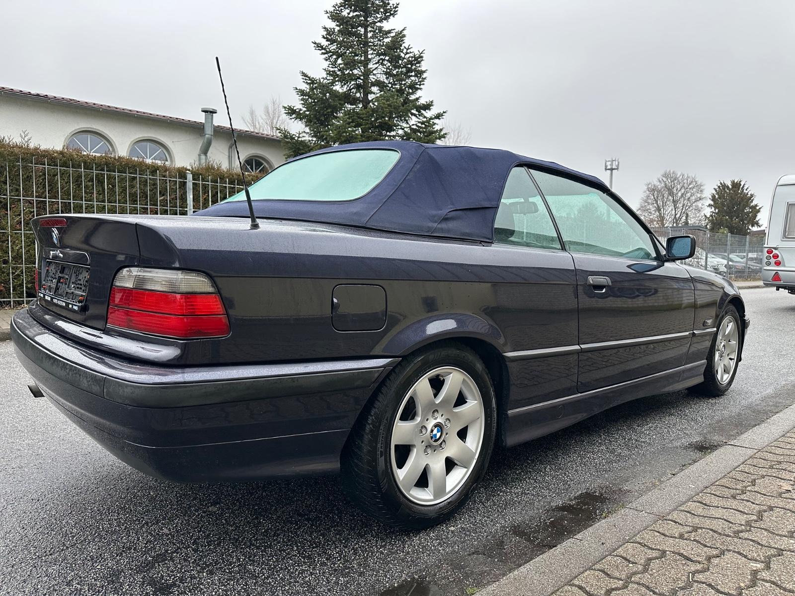 BMW 318i Cabrio,Rostfrei,Tüv u Reifen neu,SH,Leder