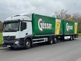 Mercedes-Benz ACTROS 2540 L/ 2 x LBW / LENKACHSE / KOMPLETTZUG - 8x6