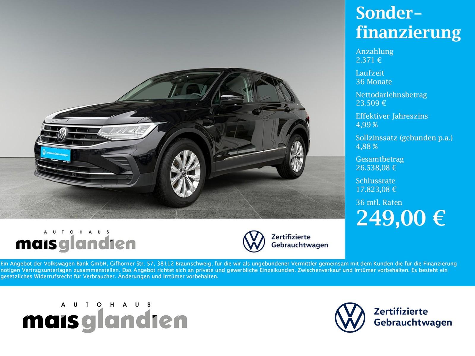 Volkswagen Tiguan 2.0 TDI DSG Navi ACC Side LED App