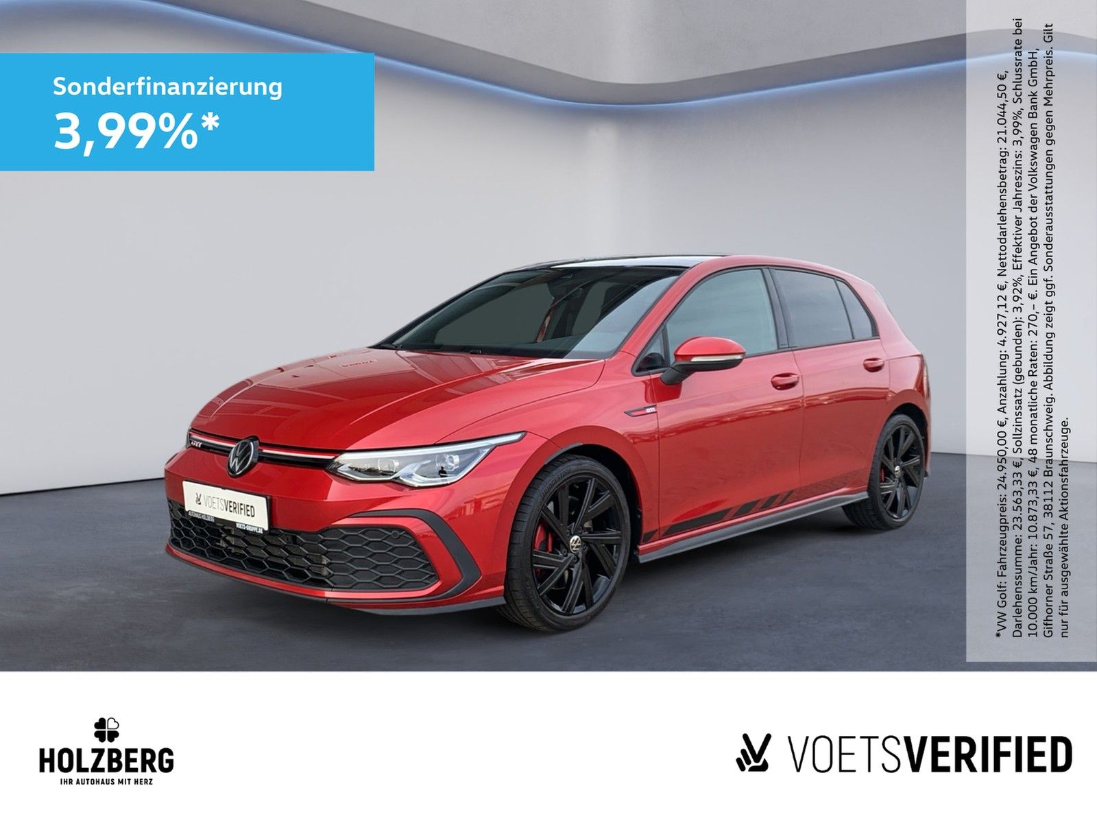 Volkswagen Golf 2.0 TSI GTI NAVI+PANO+ACC+RFK