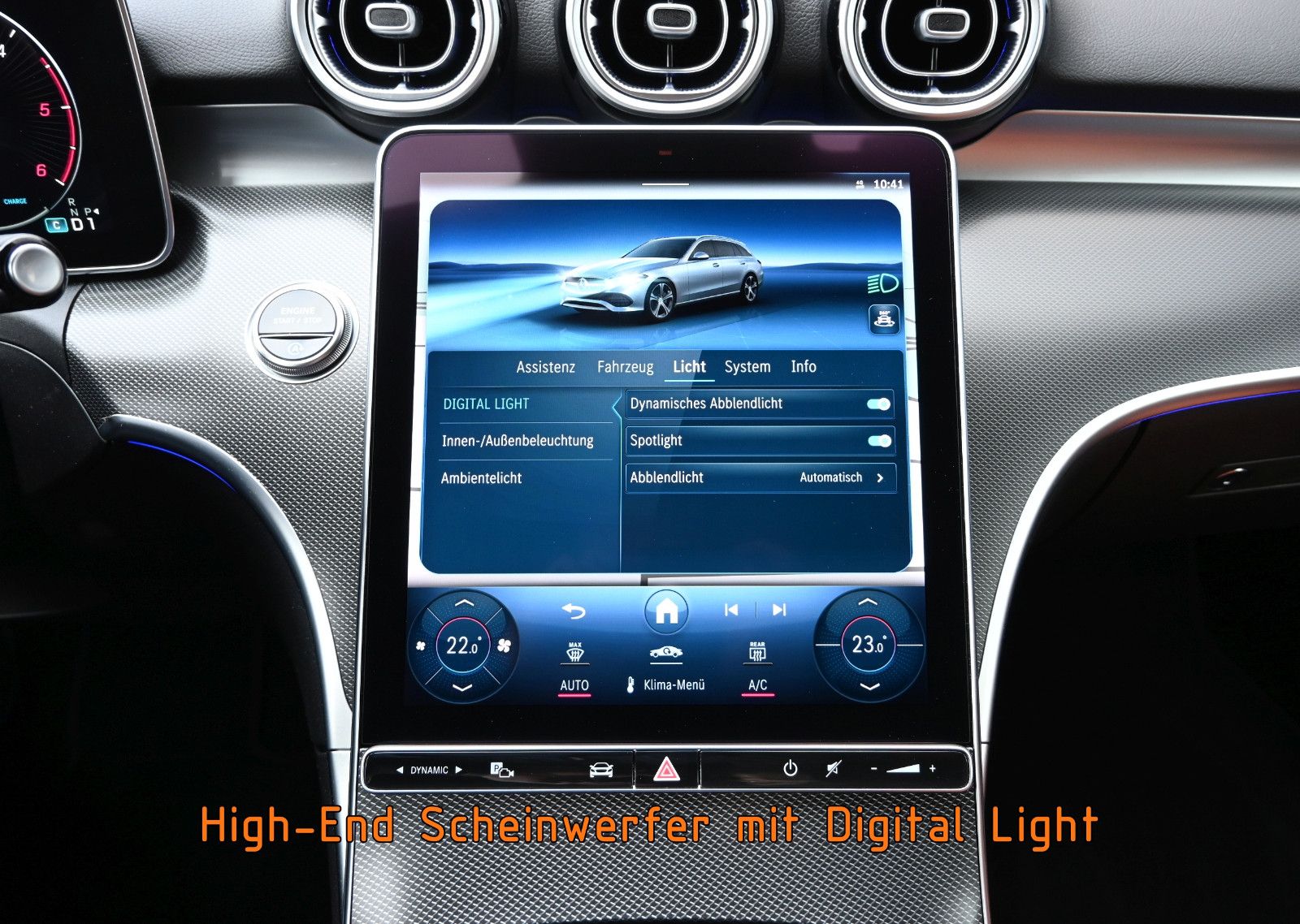 Fahrzeugabbildung Mercedes-Benz C 200 d T Avantgarde °Night Pak°AHK°ILS°360°KAM