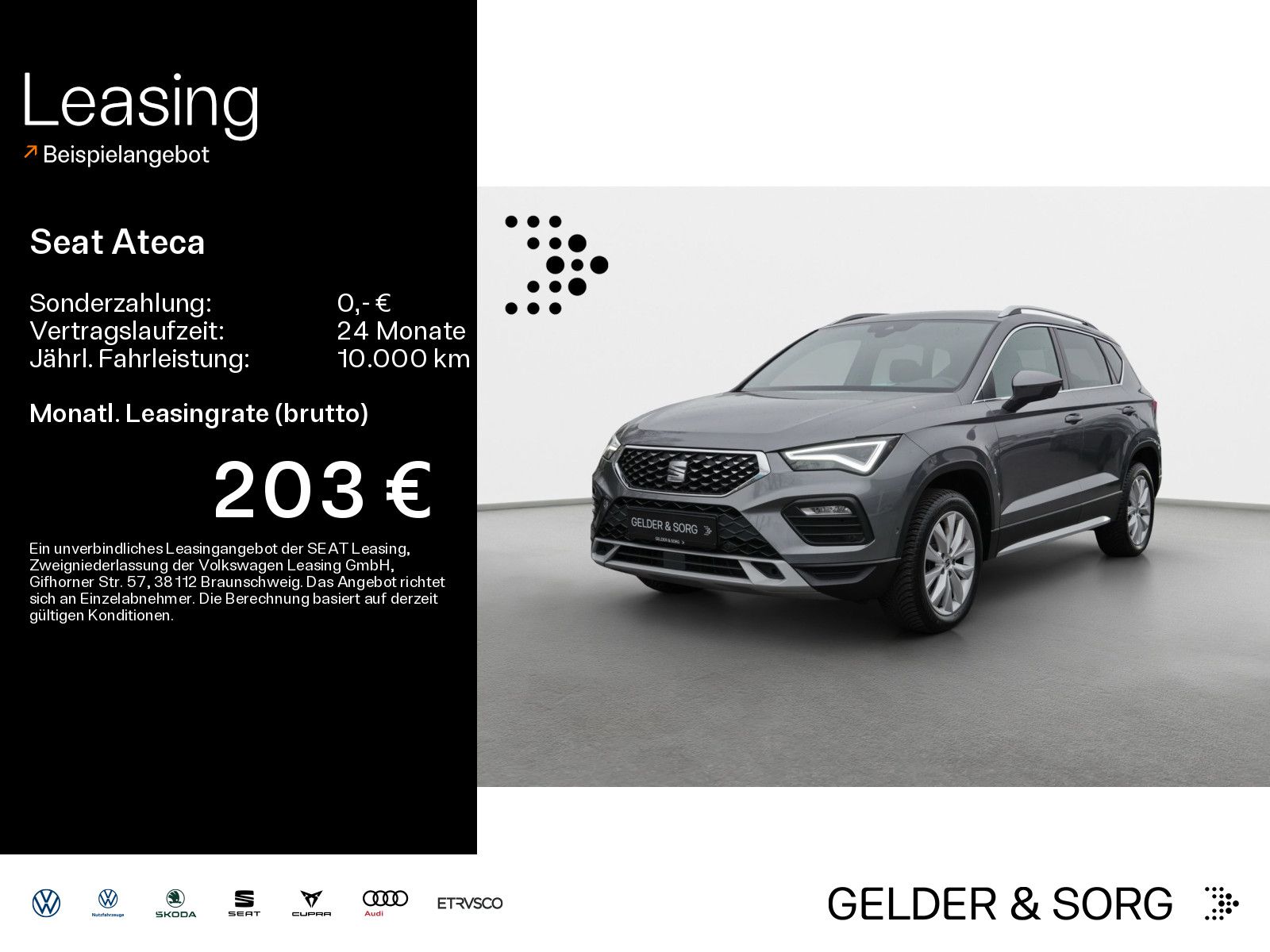 Seat Ateca Xperience 2.0 TDI LED*AHK*RFK*AppConnect