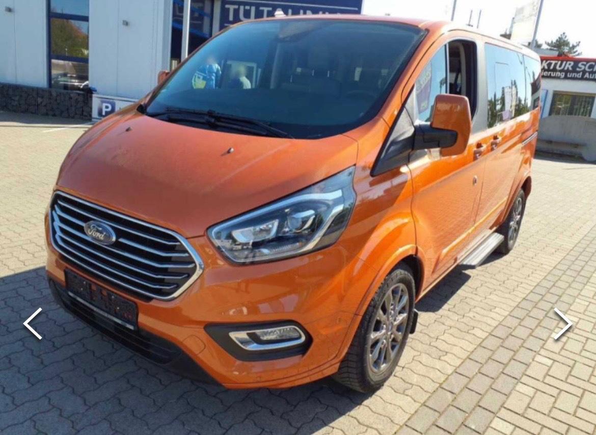 Ford Turneo Custom 320 L1 TitaniumX+8-Sitze+Leder+AHK
