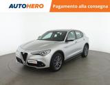 Alfa Romeo ALFA ROMEO Stelvio 2.2 Turbodiesel 180 CV AT8 RW - silberne Alfa Romeo Stelvio