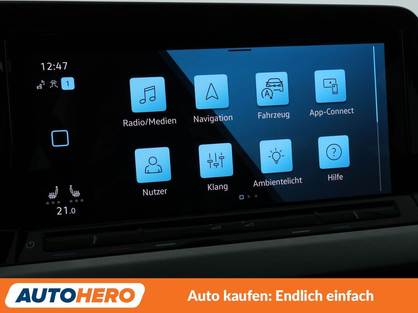 Volkswagen Golf VIII 2.0 TDI Life Aut.*NAVI*LED*ACC*, миниатюра 22