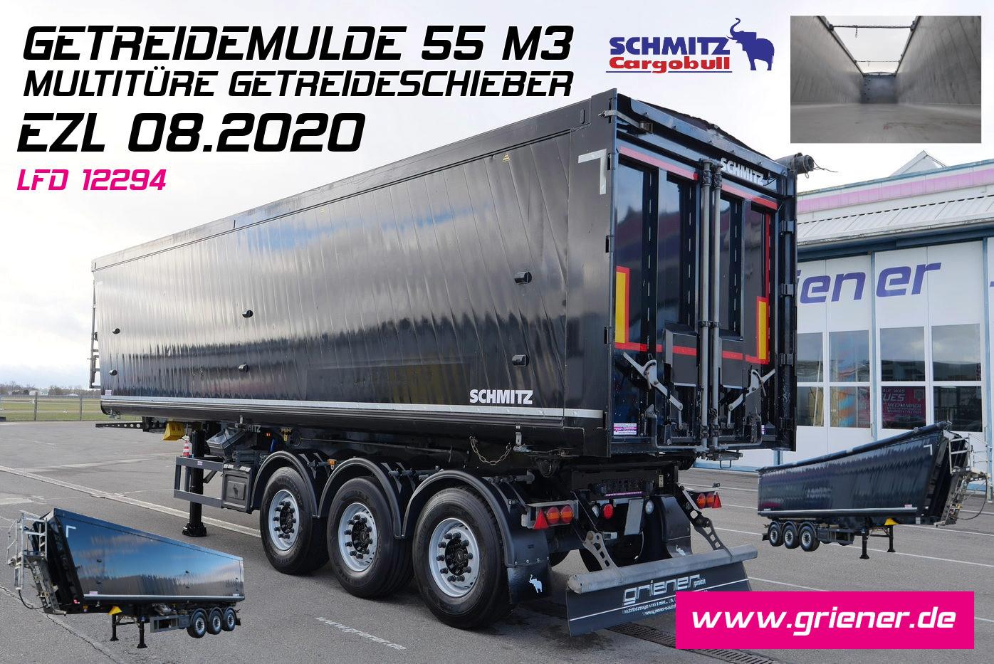 Schmitz Cargobull SKI 24 SL 9,6/ 55 m³ MULTITÜRE 6300 kg GETREIDE