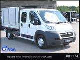 Citroën Jumper Pritsche Doka, AHK, 7-Sitzer - Citroën Kastenwagen hoch + lang