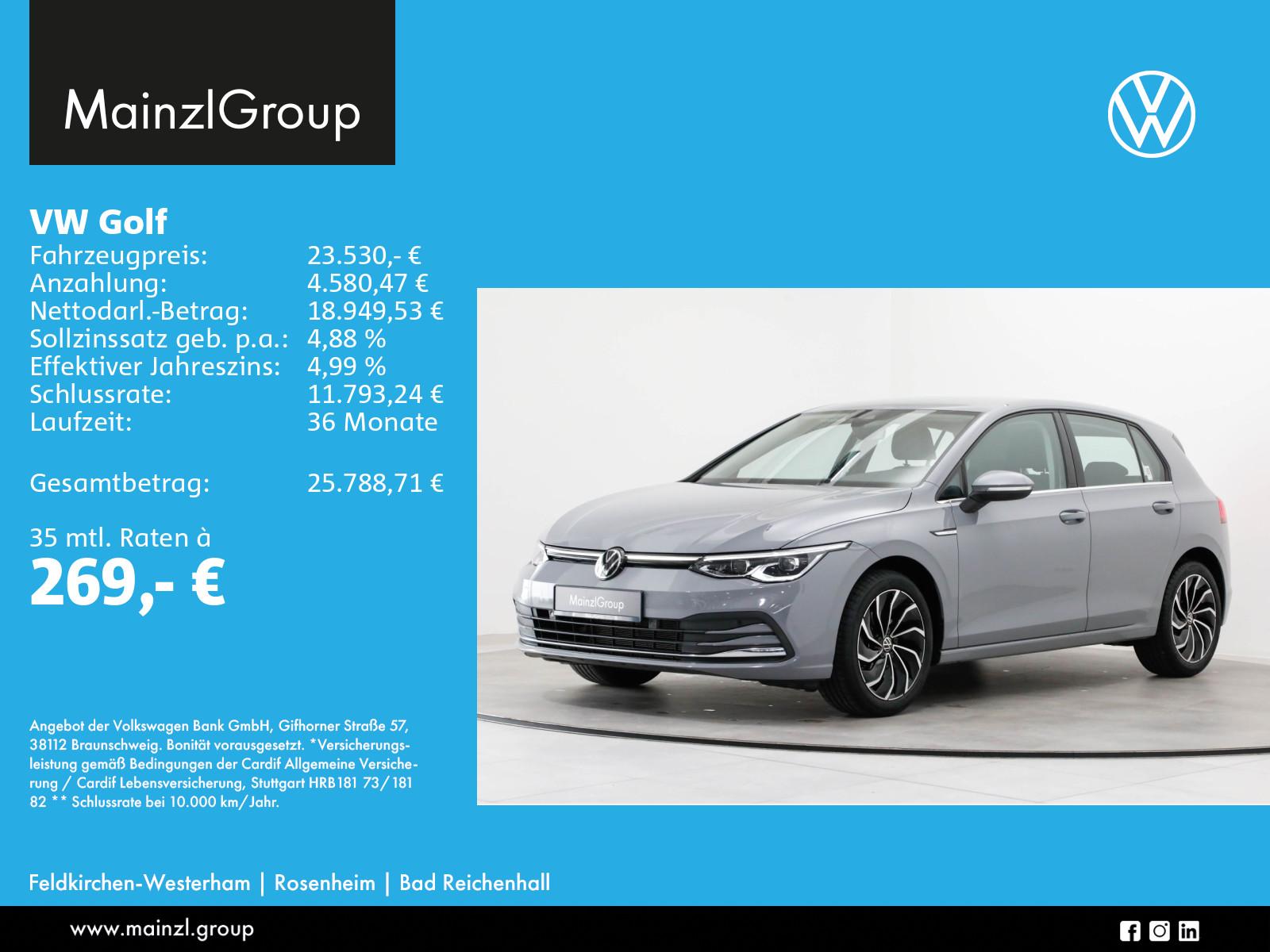 Volkswagen Golf 1.5 eTSI DSG Style Navi Matrix ACC Virtual