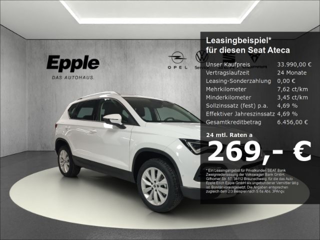 Seat Ateca Road Edition 1.5 TSI 110 kW (150 PS) 7-Gan