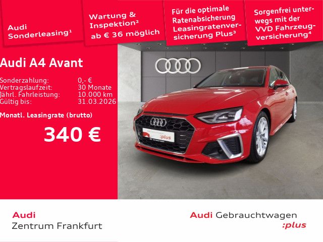 A4 Avant 30 TDI S tronic S line Navi DAB VC PDC