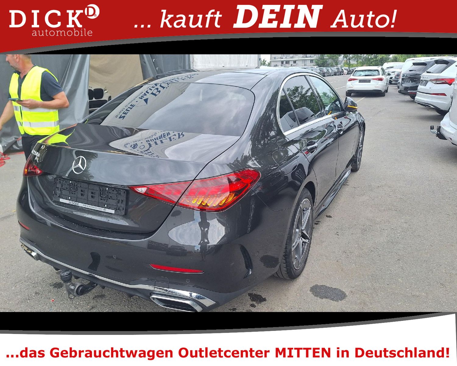Fahrzeugabbildung Mercedes-Benz C 220d 9G AMG Line LED/NAVI/VIRTU/SHZ/HIFI/RFK