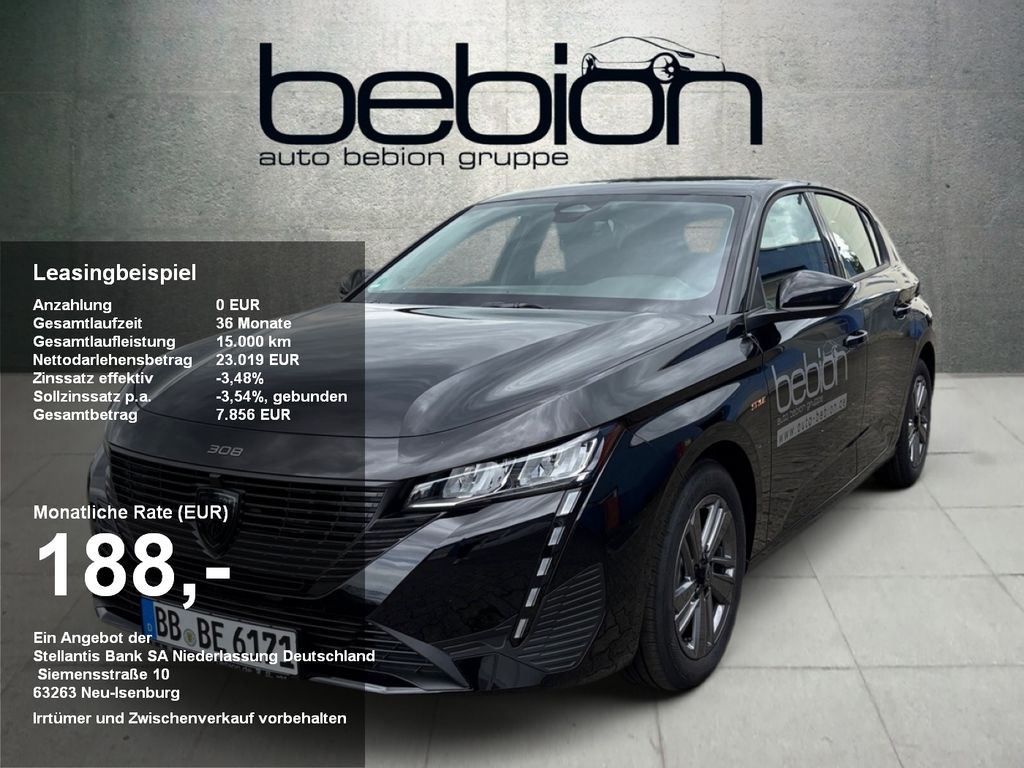 308 1.2 145 Style Akustikglas