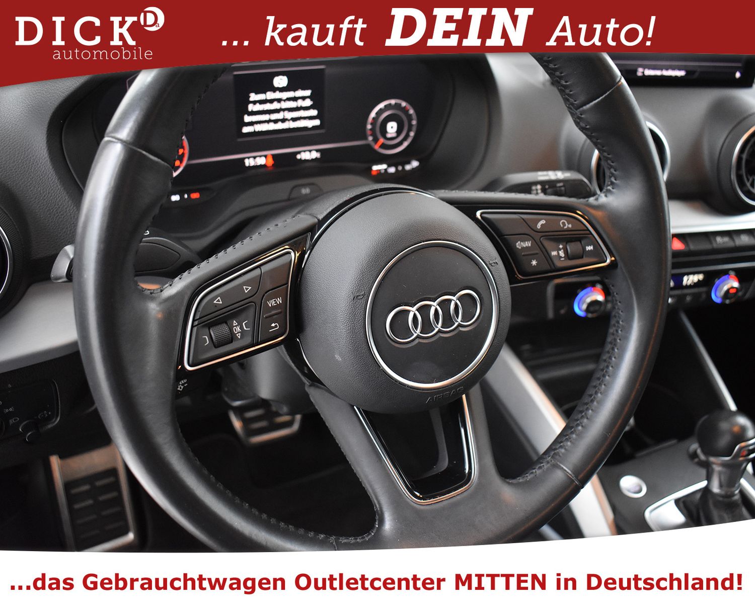 AUDI Q2 30TFSI OFF ROAD+VIRTU+B&O+LED+STDHZ+LEDER+NAV - Image 15